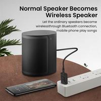 4 w 1 odbiornik Bluetooth 5.0 bezprzewodowy Adapter USB 3.5mm odbiornik Audio/nadajnik do telewizora PC samochodowy głośnik AUX Plug And Play 3